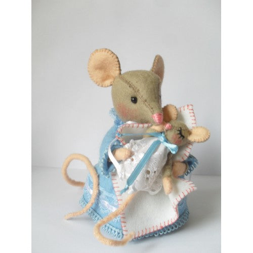 Eiwarmer Hunka Munka met baby (digitaal patroon)