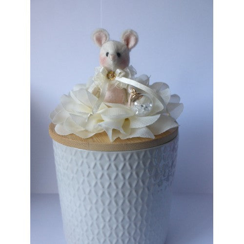 Flower mouse met clip