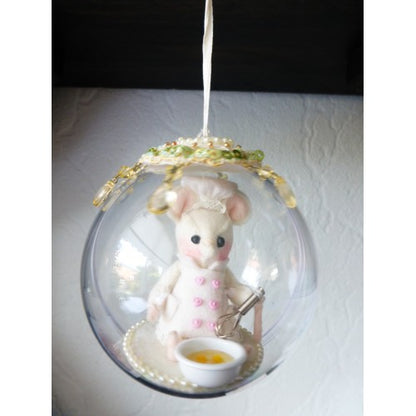 Nostalgische bol "kokkerellen" (midden bol 10 cm)