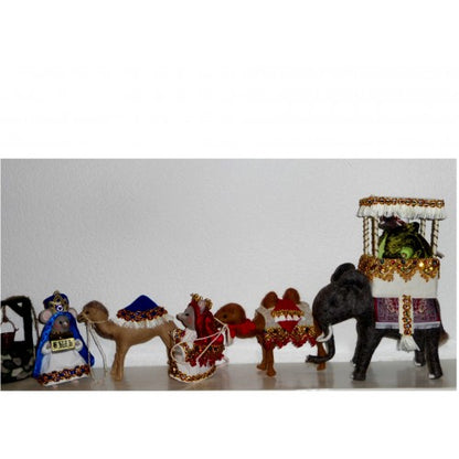 Olifant met howdah