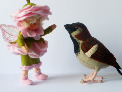 Bloemenkindje Roosje (digitaal patroon)