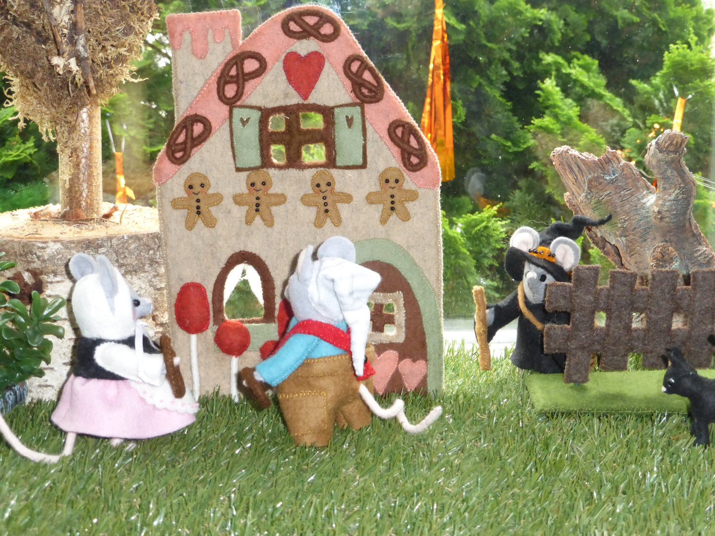 Sprookjes huisje "van Hans en Grietje"