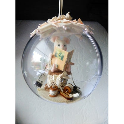 Nostalgische bol "Kleermaker van Kloster" (grote bol 12 cm)
